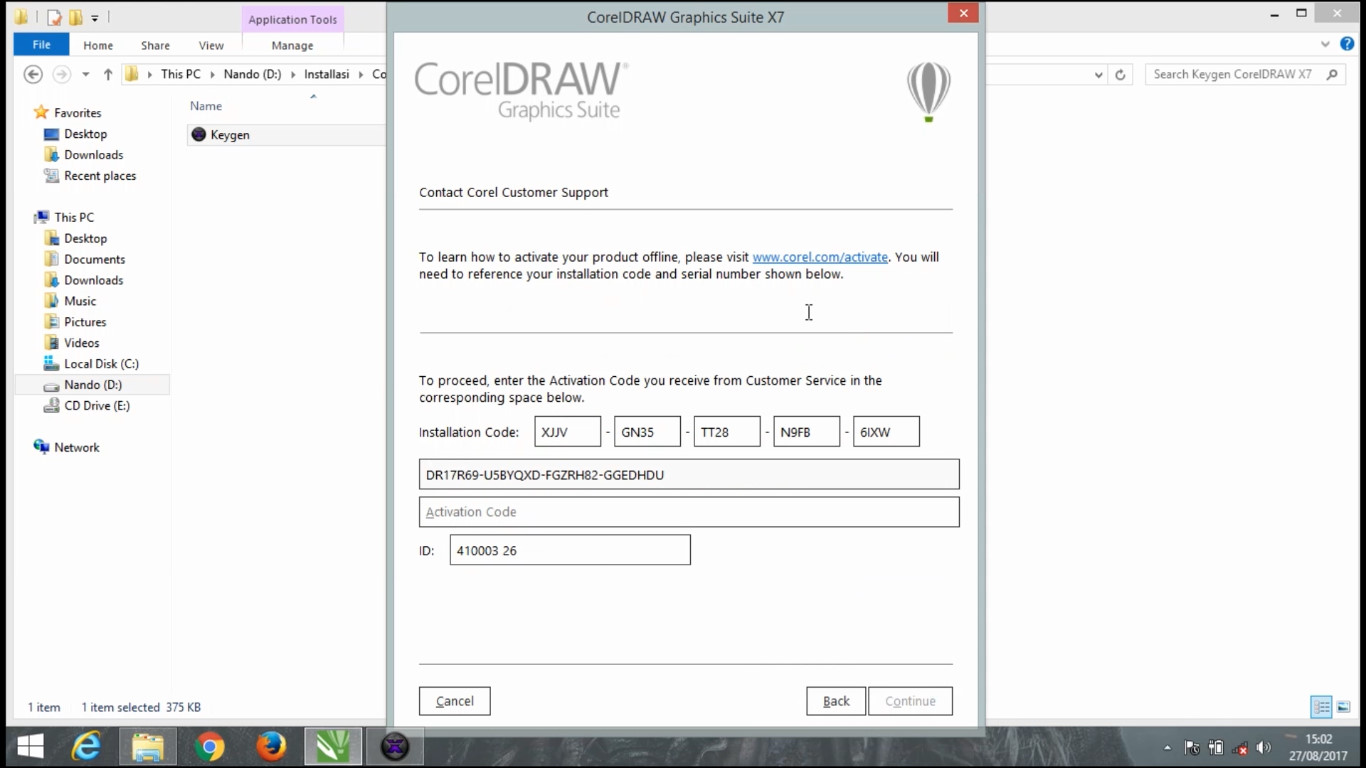 corel draw x7 serial number list pdf